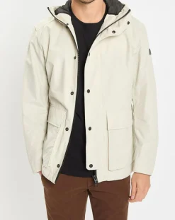 Parka Légère à Capuche Mesh écrue-Marc O'Polo Hot