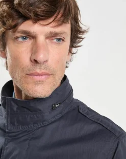 Homme Hackett London Manteaux^Parka légère bleue