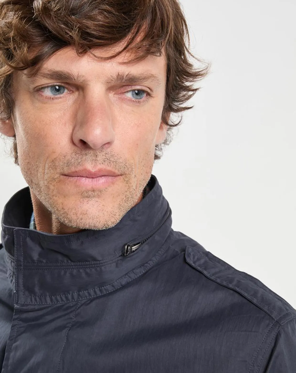 Homme Hackett London Manteaux^Parka légère bleue