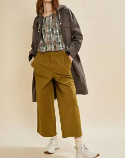 Femme Chloé Stora Manteaux^Parka légère en Toile de coton Vavin gris charbon