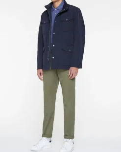 Homme Hackett London Manteaux^Parka légère olborne bleue