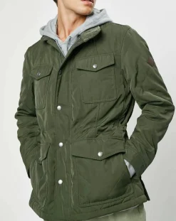 Homme Hackett London Manteaux^Parka légère Olborne kaki