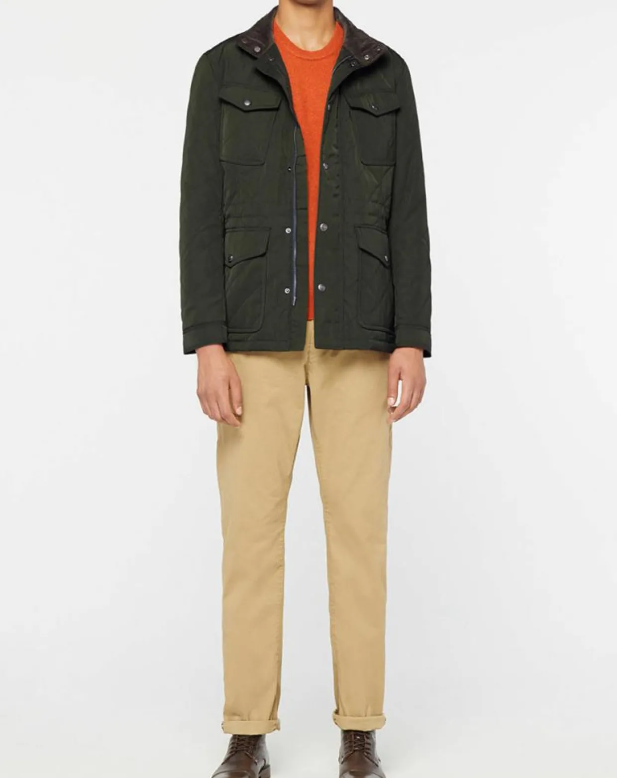 Homme Hackett London Manteaux^Parka légère Olborne kaki