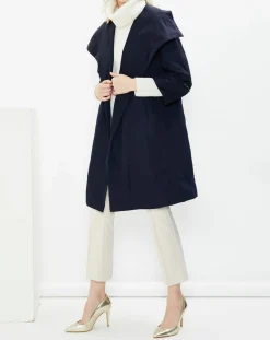 Parka légère réversible Manna bleu marine/noir-MaxMara Studio