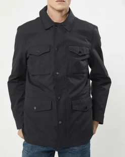 Parka Light bleu marine-Hackett London Hot