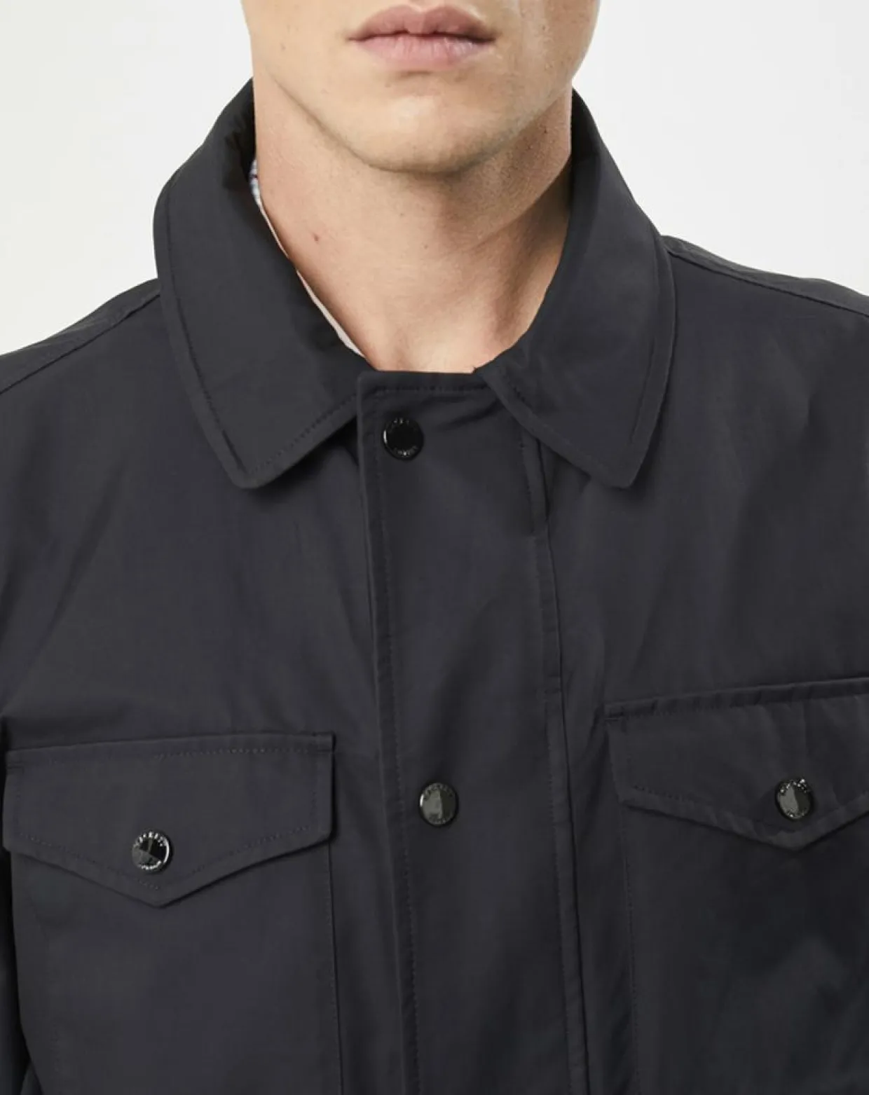 Parka Light bleu marine-Hackett London Hot