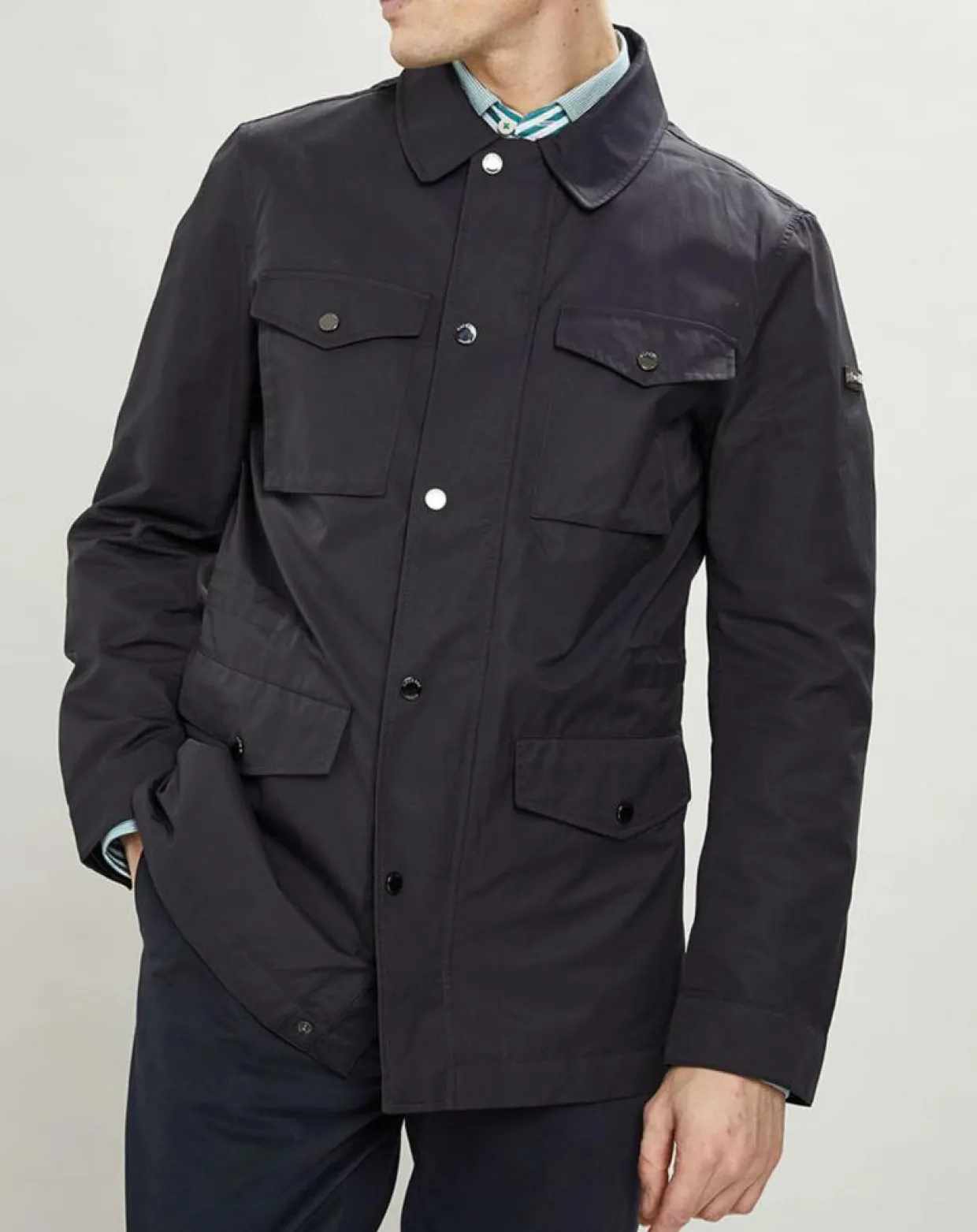 Parka Light bleu marine-Hackett London Hot