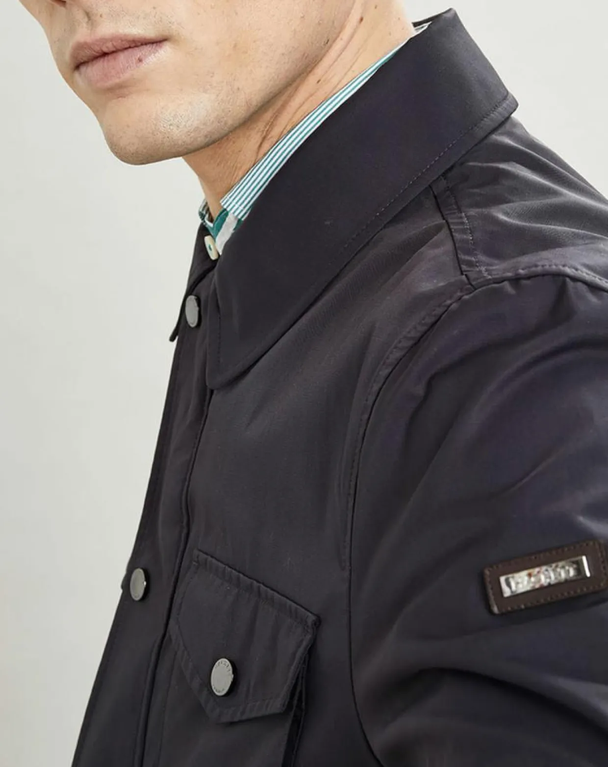 Parka Light bleu marine-Hackett London Hot