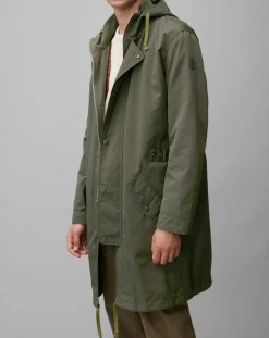 Homme Marc O'Polo Manteaux^Parka Logue Double capuche amovible kaki
