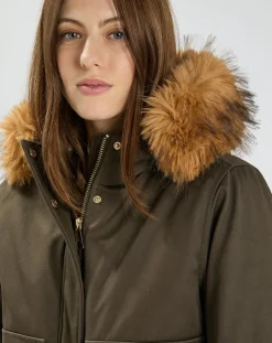 Femme Zapa Manteaux^Parka Parsey kaki