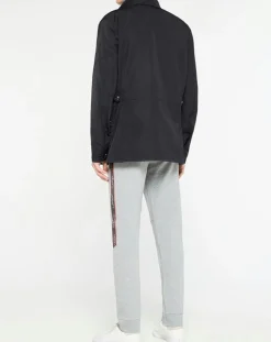 Parka Saharienne droite bleu marine-Hackett London Hot