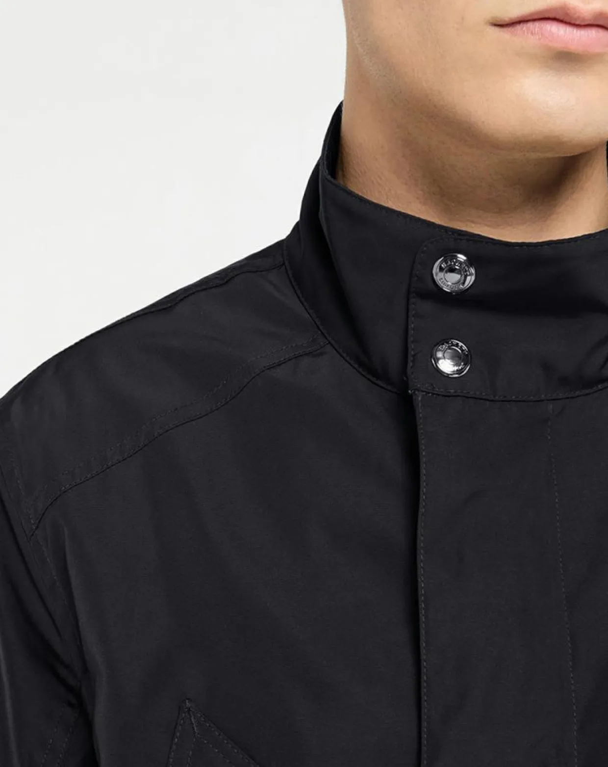 Parka Saharienne droite bleu marine-Hackett London Hot