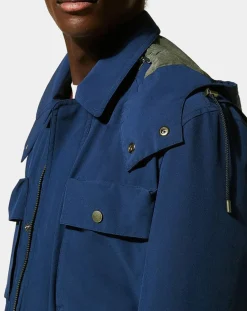 Parka saharienne Kapack bleu marine-Galeries Lafayette