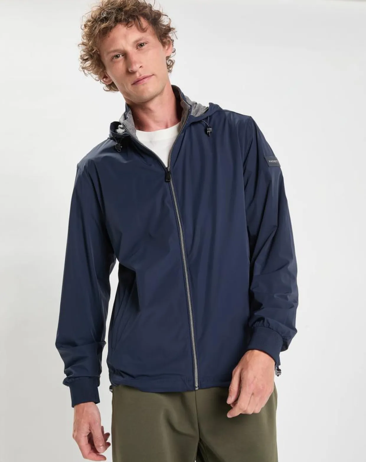 Parka Sport bleue-Hackett London Clearance