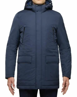 Homme Geox Manteaux^Parka technique Vincit bleu marine