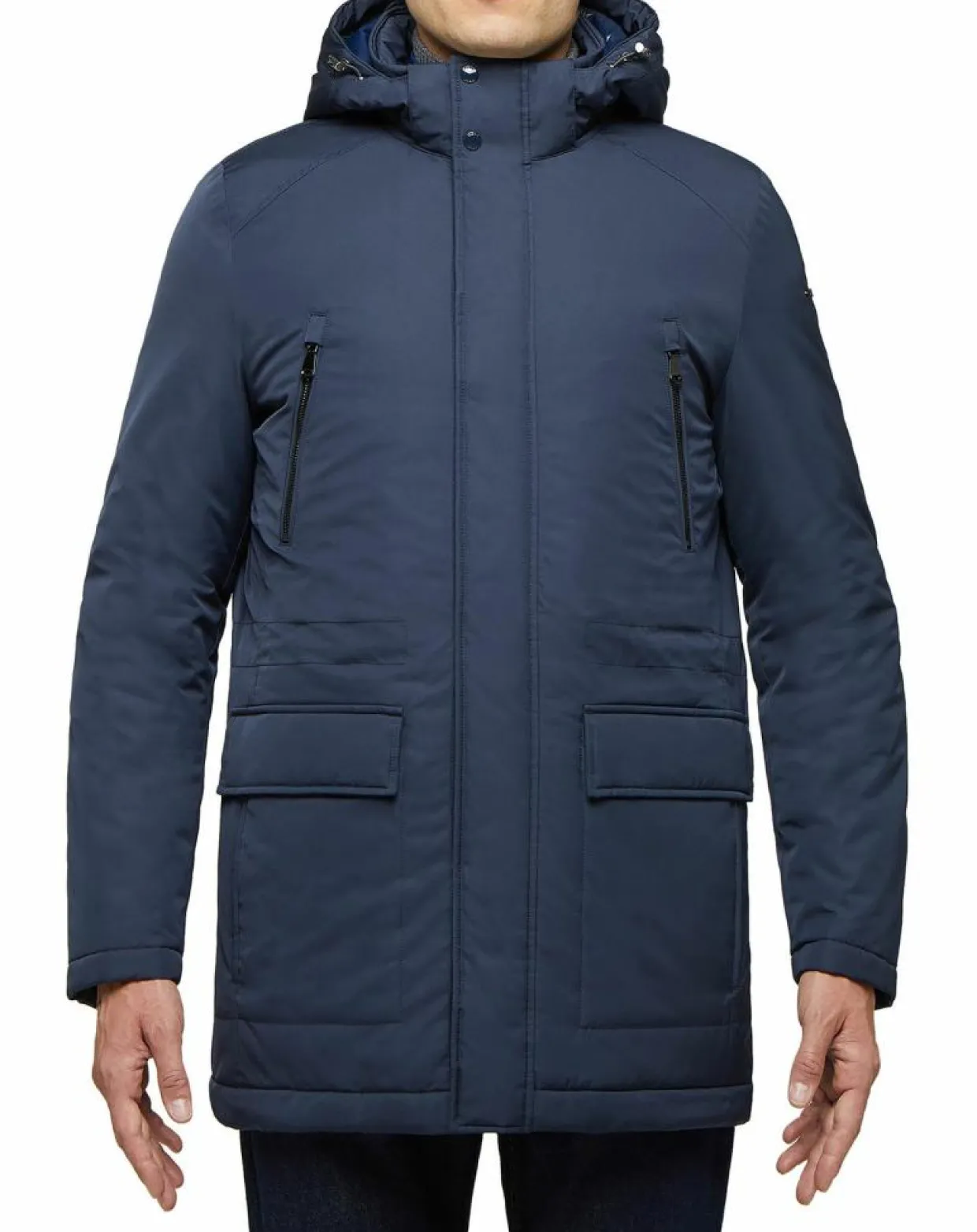 Homme Geox Manteaux^Parka technique Vincit bleu marine