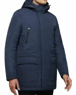 Homme Geox Manteaux^Parka technique Vincit bleu marine