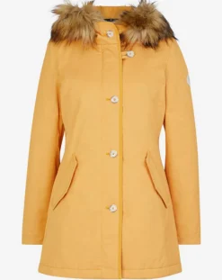 Parka Thermor à capuche fausse fourrure jaune-Marc O'Polo Clearance
