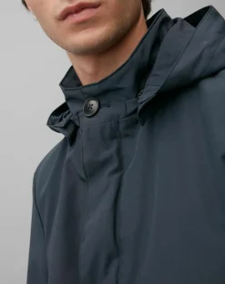 Parka Thermor Double Amovible bleu marine-Marc O'Polo Clearance