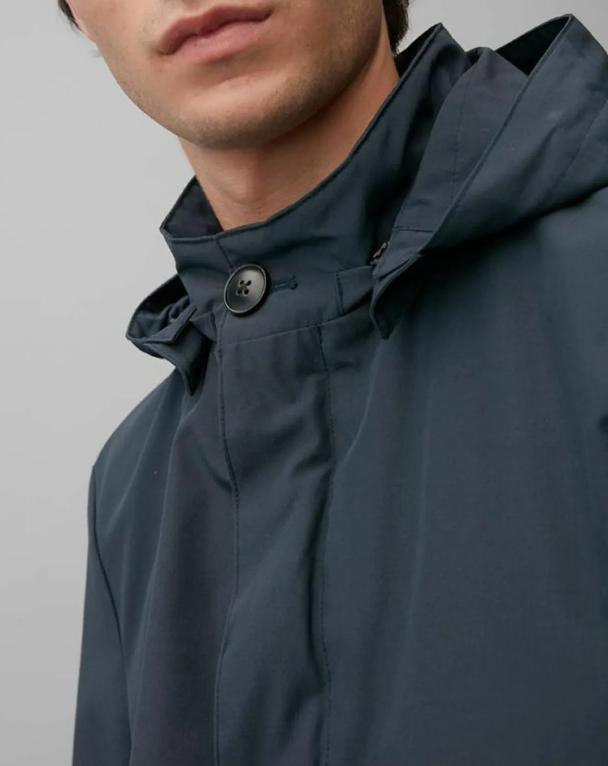 Parka Thermor Double Amovible bleu marine-Marc O'Polo Clearance