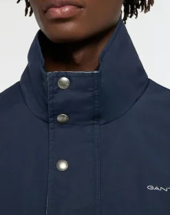 Homme Gant Manteaux^Parka Whiy bleue