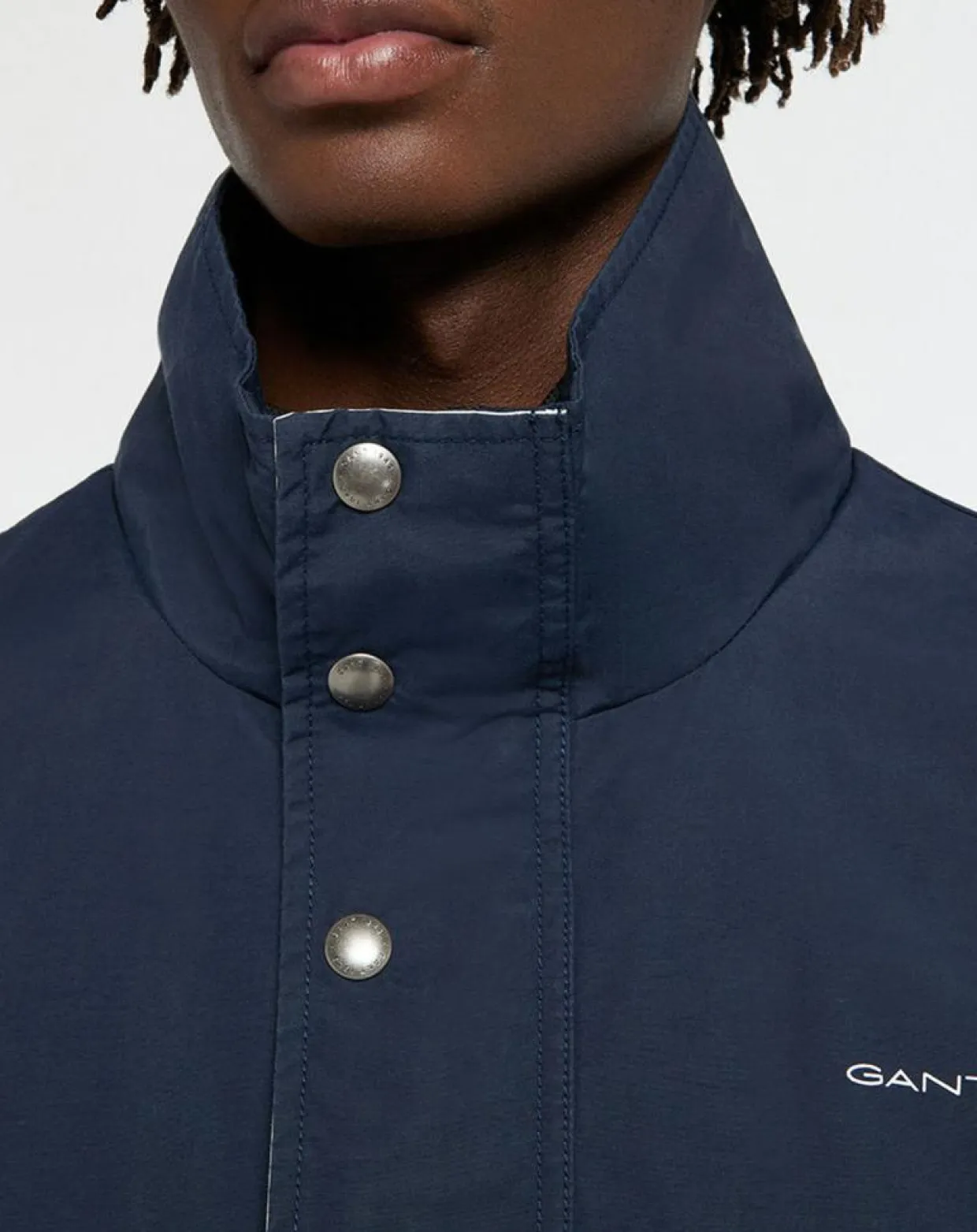 Homme Gant Manteaux^Parka Whiy bleue