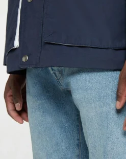 Homme Gant Manteaux^Parka Whiy bleue