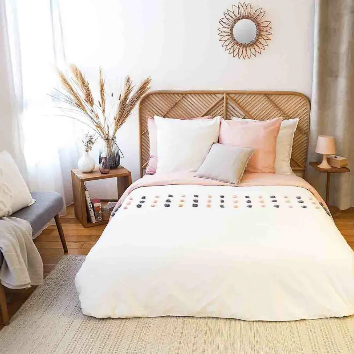 Home Collection Linge De Lit, Ensembles^Parure de housse de couette Poupie blanche