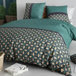 Atelier du Coton Linge De Lit, Ensembles^Parure Housse de Couette 3pcs 100% Coton 57fils Victory victory
