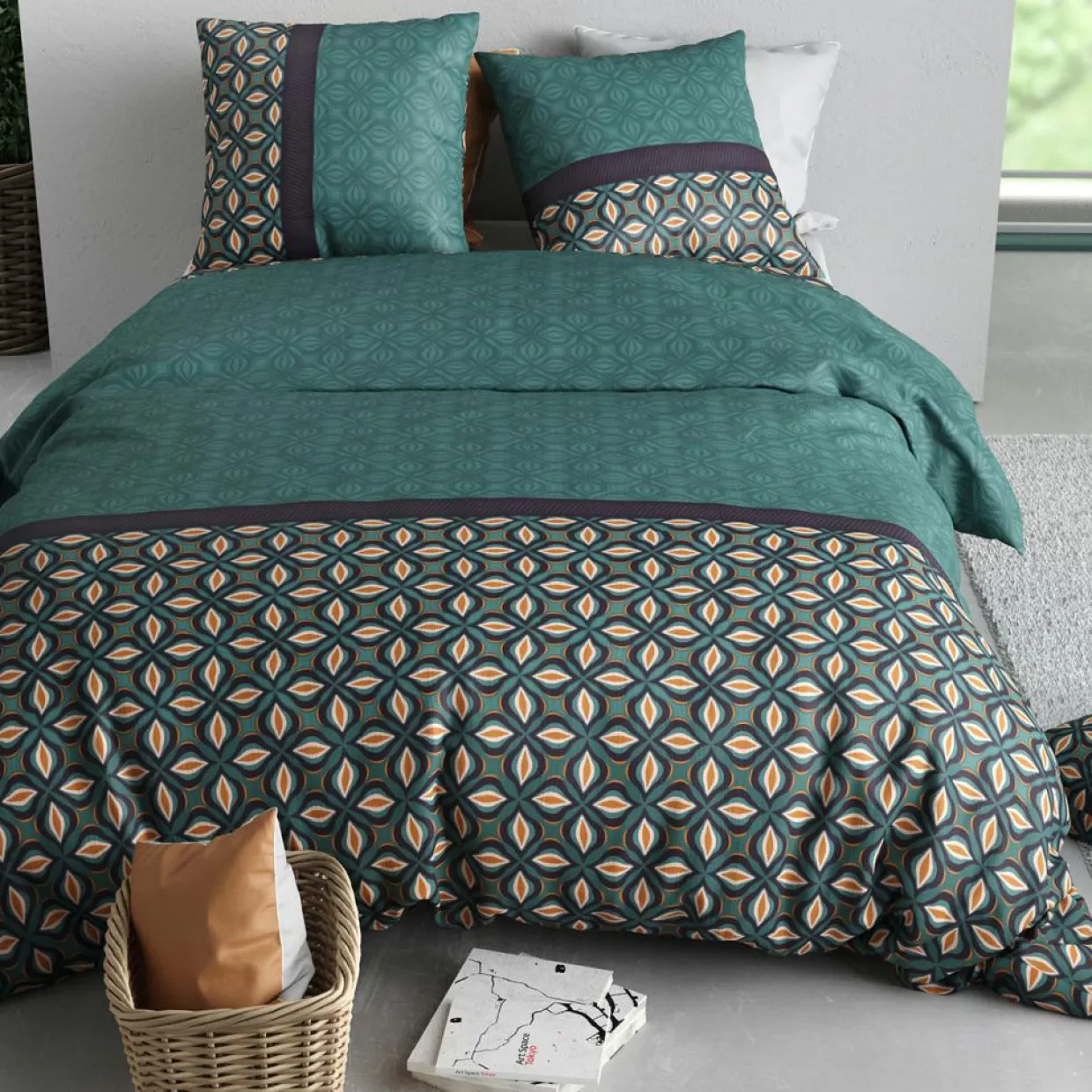 Atelier du Coton Linge De Lit, Ensembles^Parure Housse de Couette 3pcs 100% Coton 57fils Victory victory