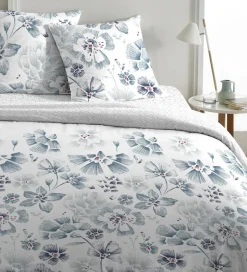 Home Collection Linge De Lit, Ensembles^Parure housse de couette 100% Percale de Coton ambre