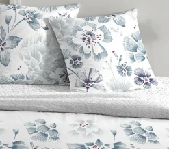 Home Collection Linge De Lit, Ensembles^Parure housse de couette 100% Percale de Coton ambre