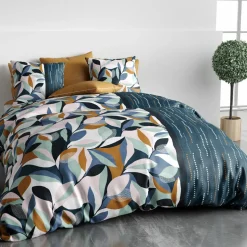 Parure housse de couette Floris multicolore-Atelier du Coton Online