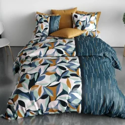 Parure housse de couette Floris multicolore-Atelier du Coton Online