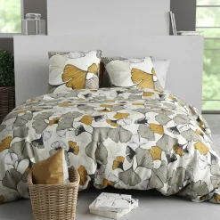 Atelier du Coton Linge De Lit, Ensembles^Parure Housse de Couette 3pcs 100% Coton 57fils arom
