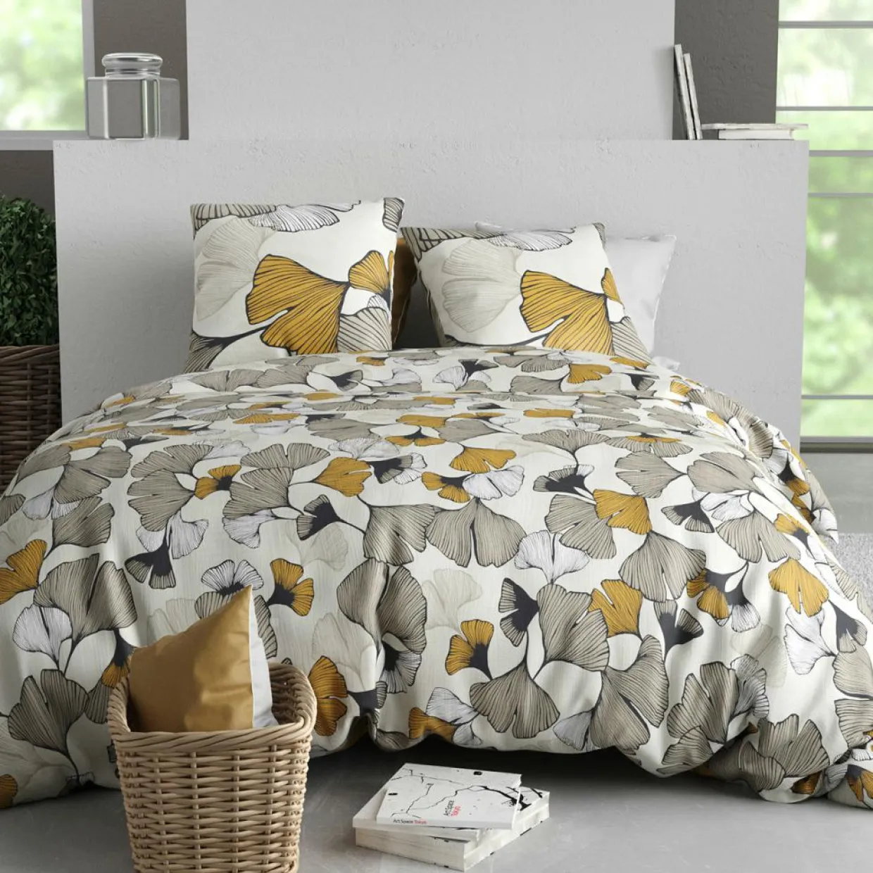 Atelier du Coton Linge De Lit, Ensembles^Parure Housse de Couette 3pcs 100% Coton 57fils arom