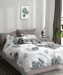 Home Collection Linge De Lit, Ensembles^Parure housse de couette en Coton blanche