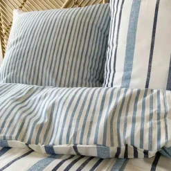 Home Collection Linge De Lit, Ensembles^Parure housse de couette Calanque blanche