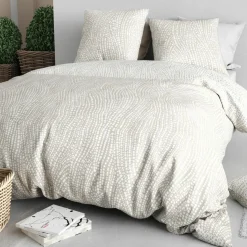 Parure Housse de Couette beige-Home Collection Hot