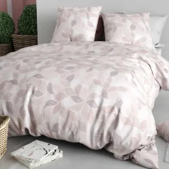 Parure Housse de Couette 3pcs 100% Coton 57fils alix-Atelier du Coton Sale