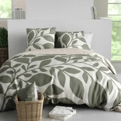 Parure Housse de Couette grise-Home Collection New