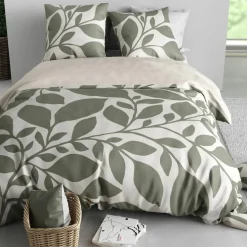 Parure Housse de Couette grise-Home Collection New