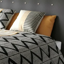 Parure Housse de Couette 3pcs 100% Coton 57fils madi-Atelier du Coton Clearance