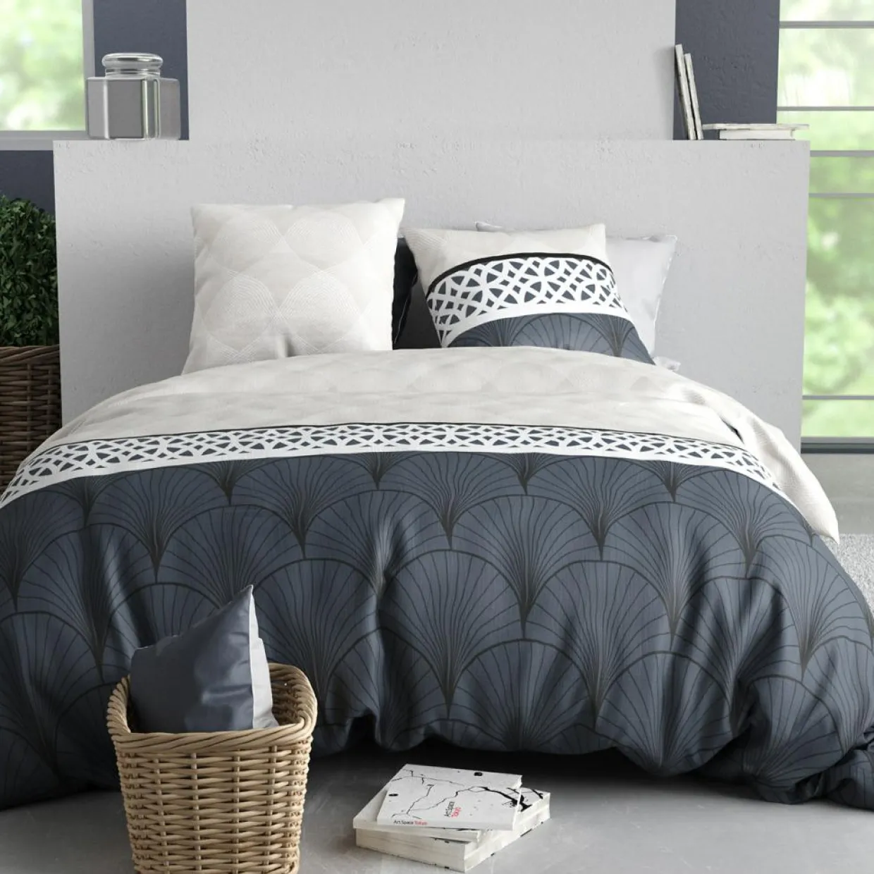 Parure Housse de Couette Arcadia multicolore-Baton Rouge Hot