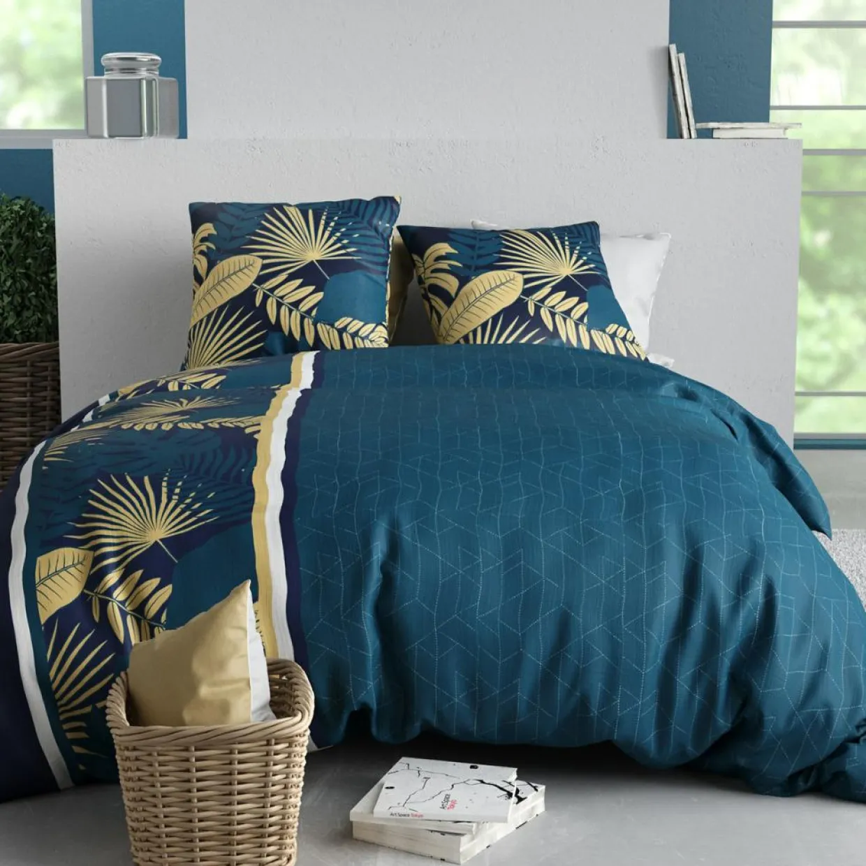 Baton Rouge Linge De Lit, Ensembles^Parure Housse de Couette Tropeal multicolore