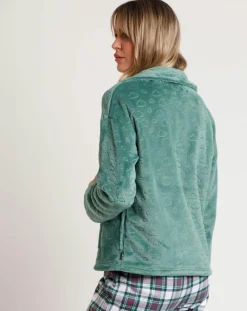 Femme Admas Lingerie, Nuit^Peignoir Be Kind to the Planet C vert feuille