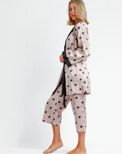 Peignoir Elegant Dots rose-Admas New
