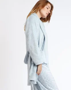 Peignoir Forever bleu ciel-Admas Classic