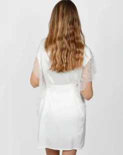Femme Admas Lingerie, Nuit^Peignoir Soft blanc