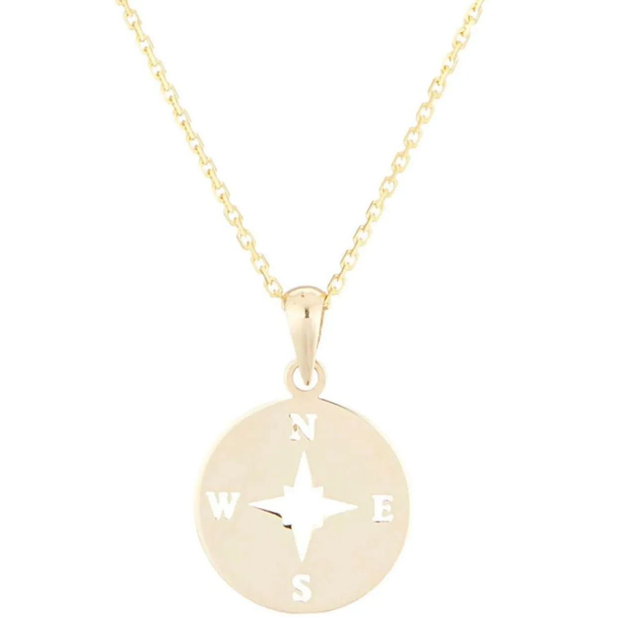 Pendentif Boussole or jaune-Instant d'Or